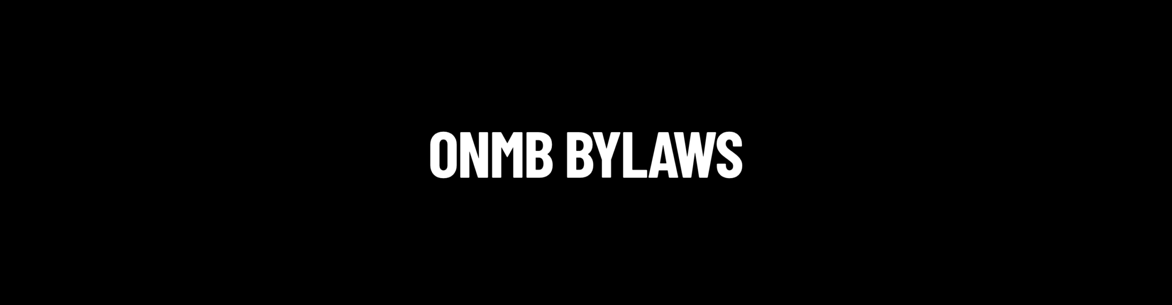 bylaws